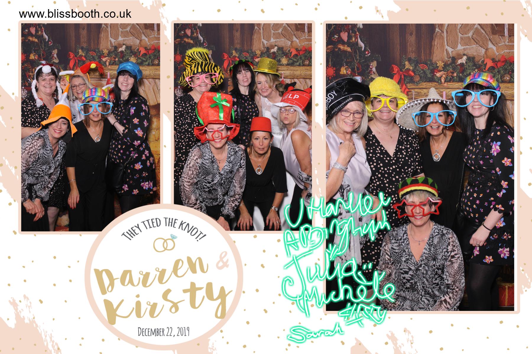 Kirsty and Darren | View more photos from the event at gallery.blissbooth.co.uk/u/BlissBooth/Kirsty-and-Darren